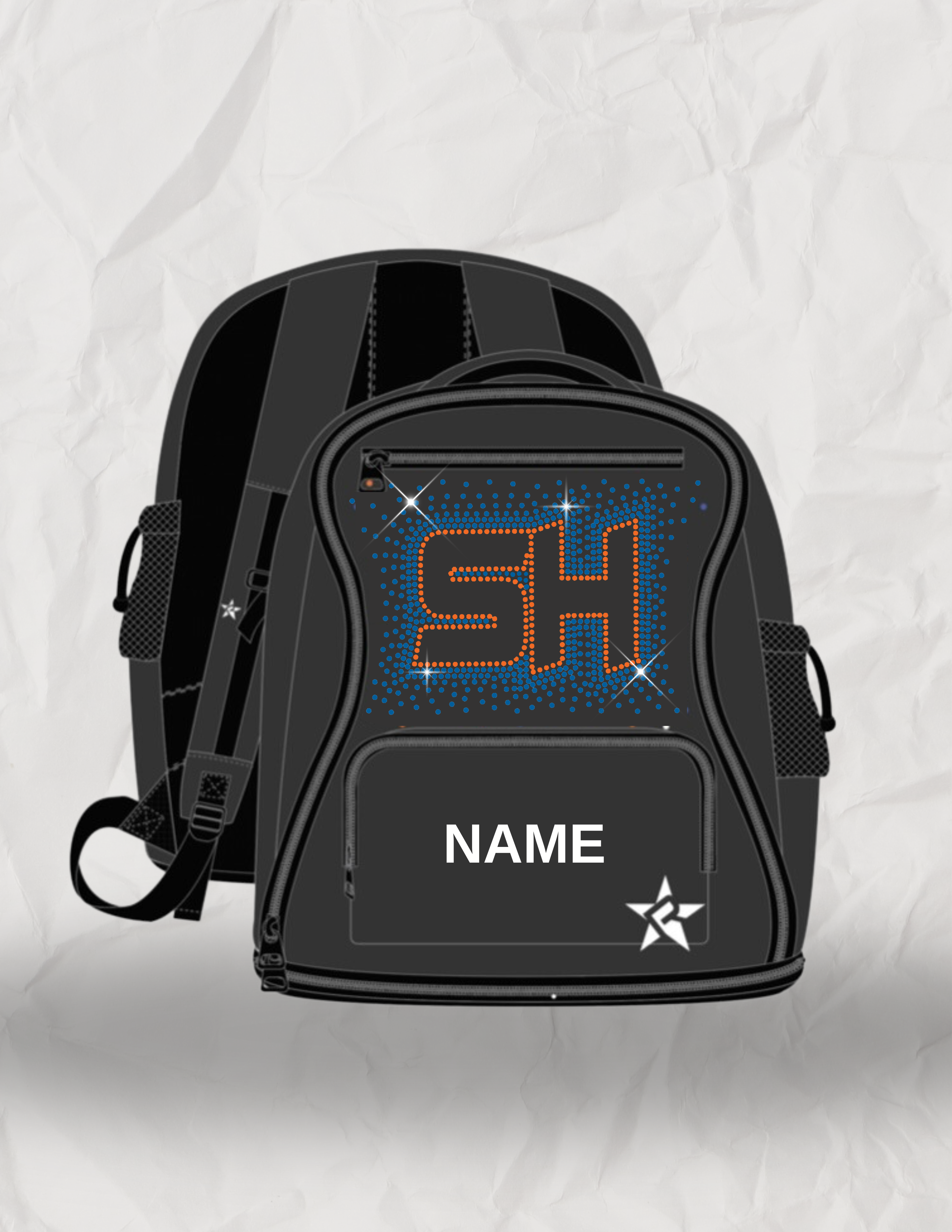 SH RHINESTONE REBEL BACKPACK - NEOPRENE
