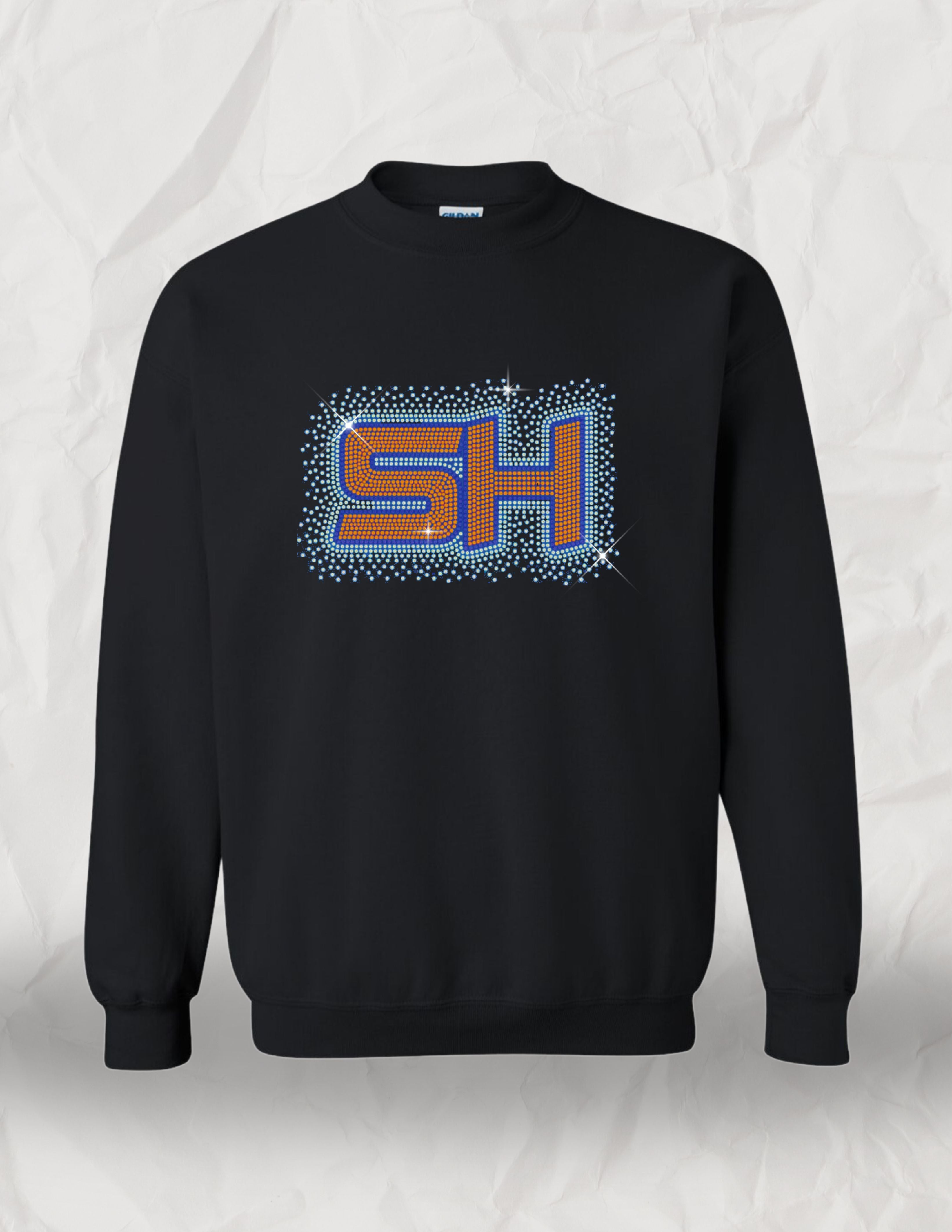 SH RHINESTONE CREWNECK