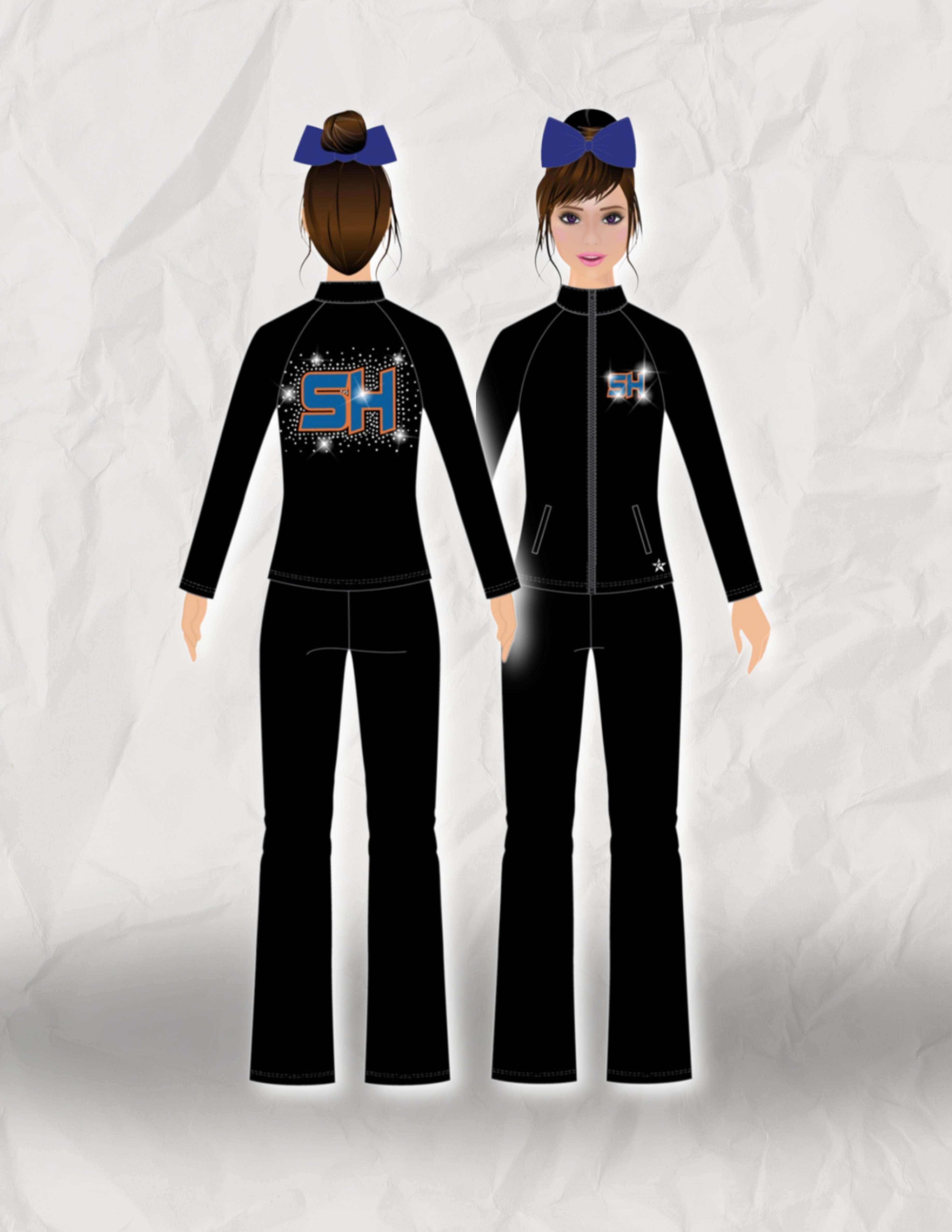 ATHLETE WARMUP SET (JACKET & PANT)