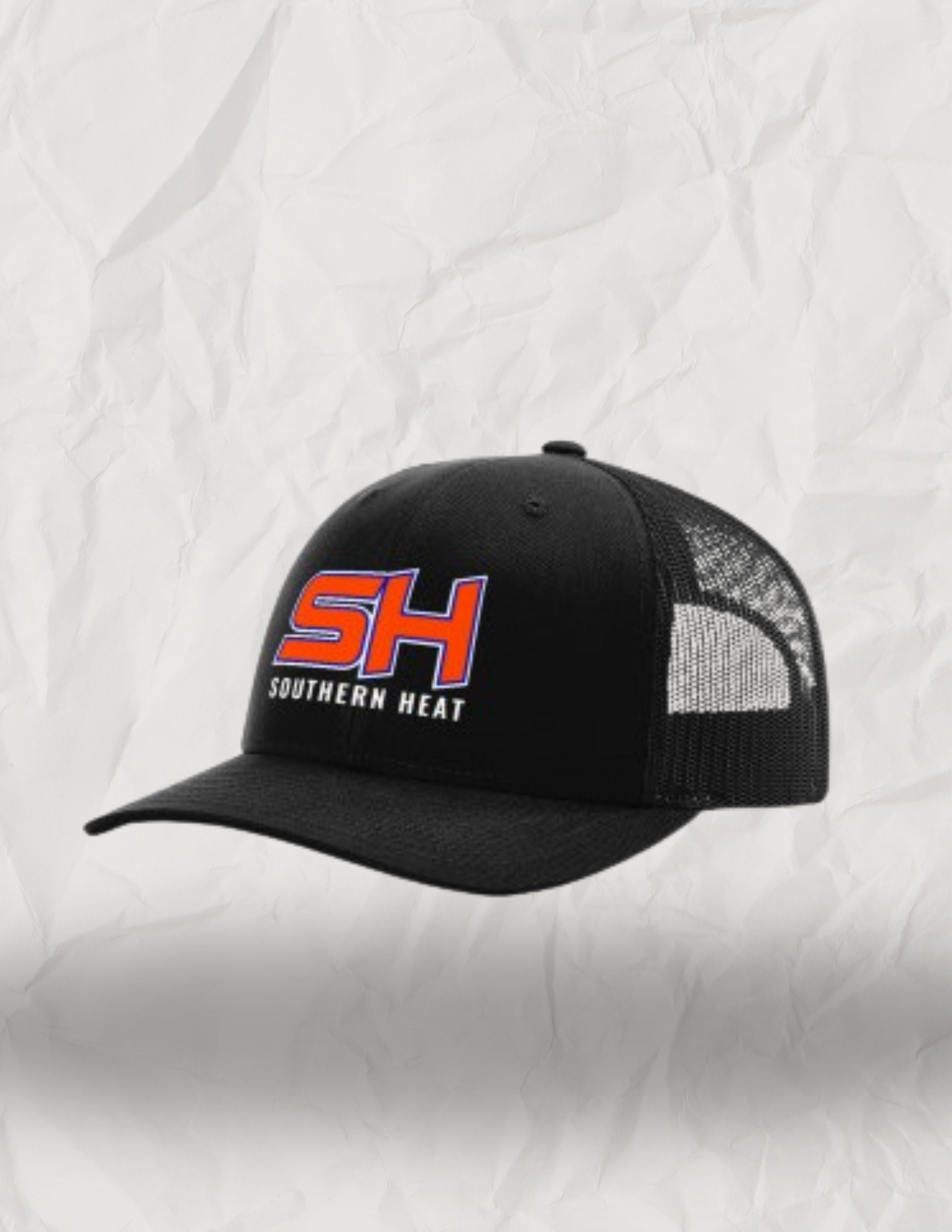 SH LOGO HAT - BLACK