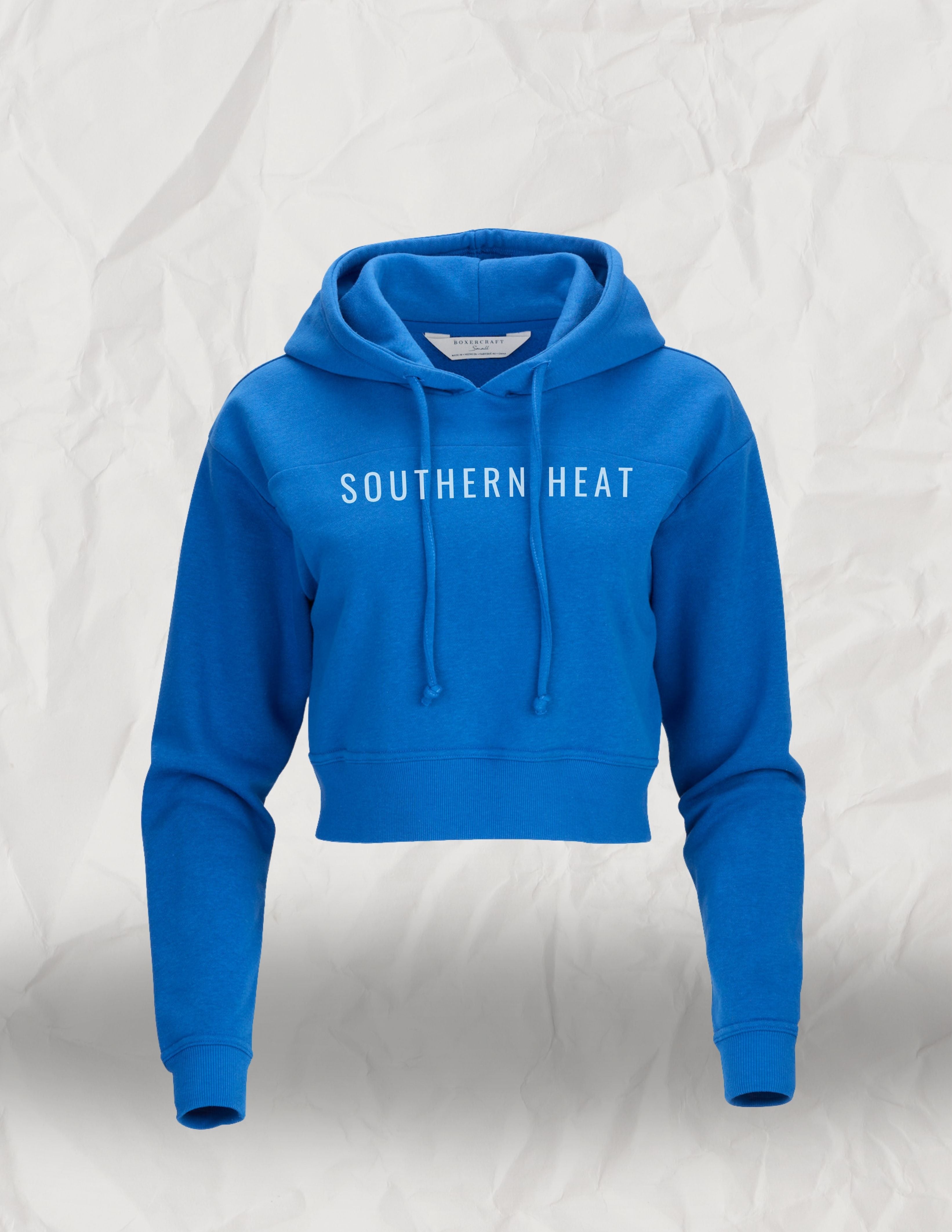 FLEECE CROPPED HOODIE (ADULT SIZES ONLY)