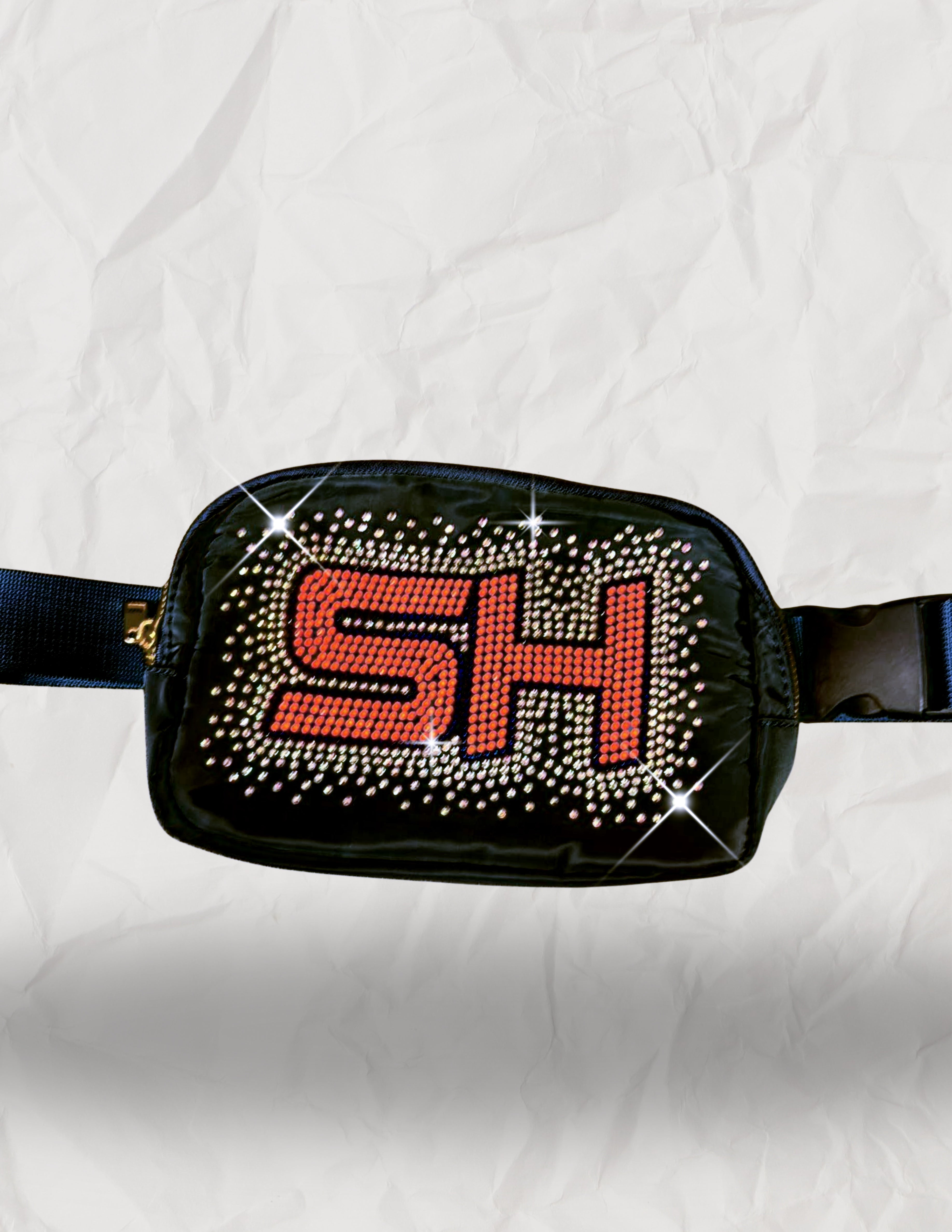 RHINESTONE BELT BAG